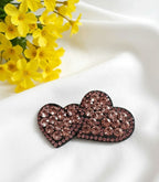 Crystal Studded Hair Clips