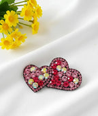 Crystal Studded Hair Clips