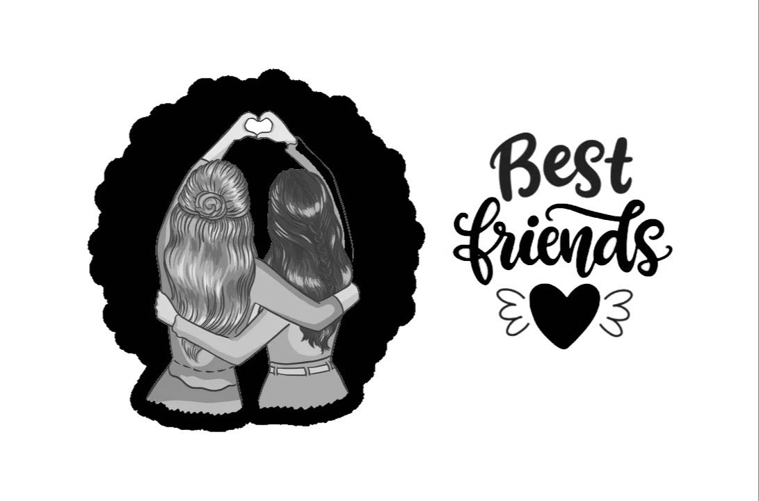 Best friend Forever Sticker