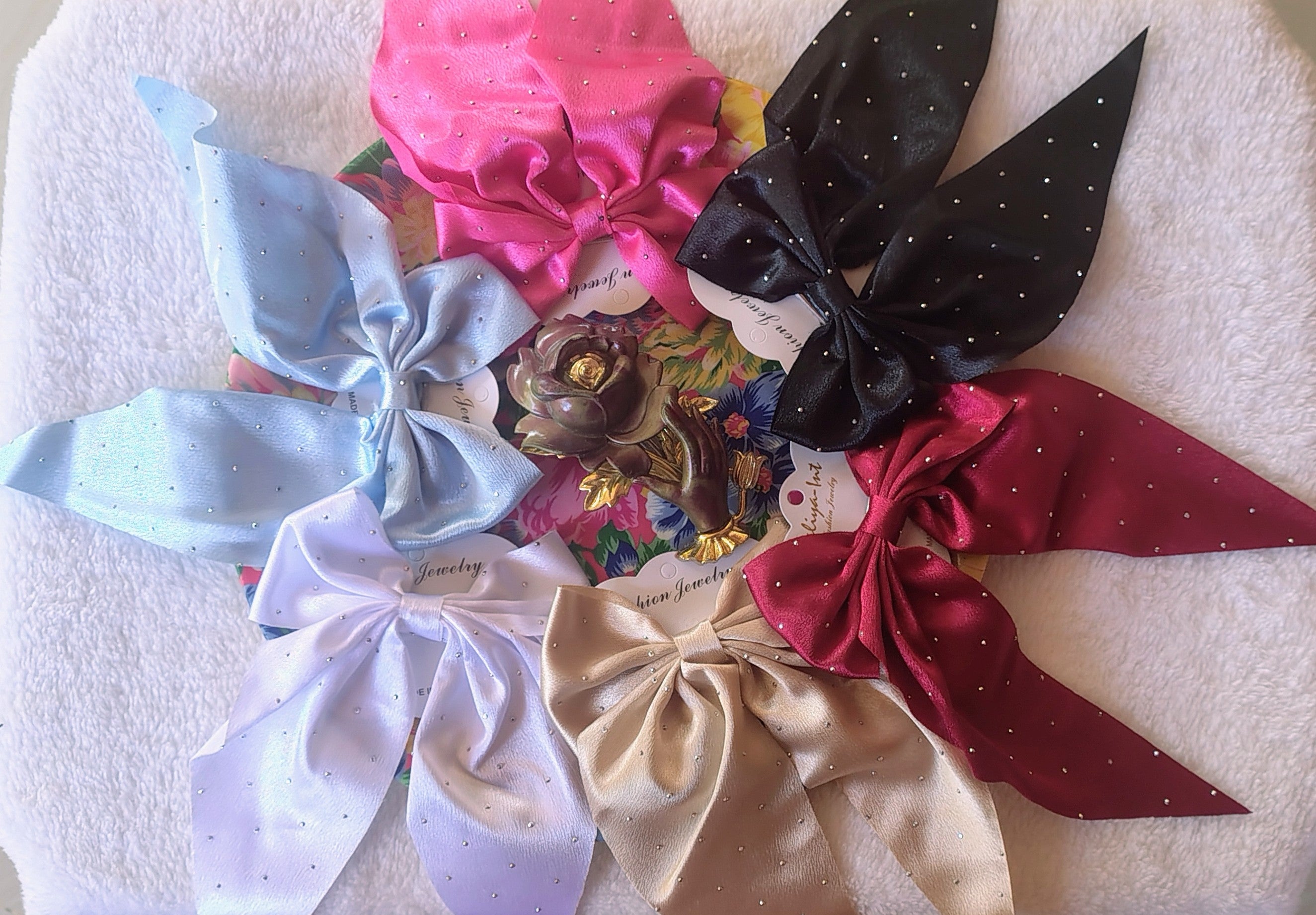 Bow Hair Clips