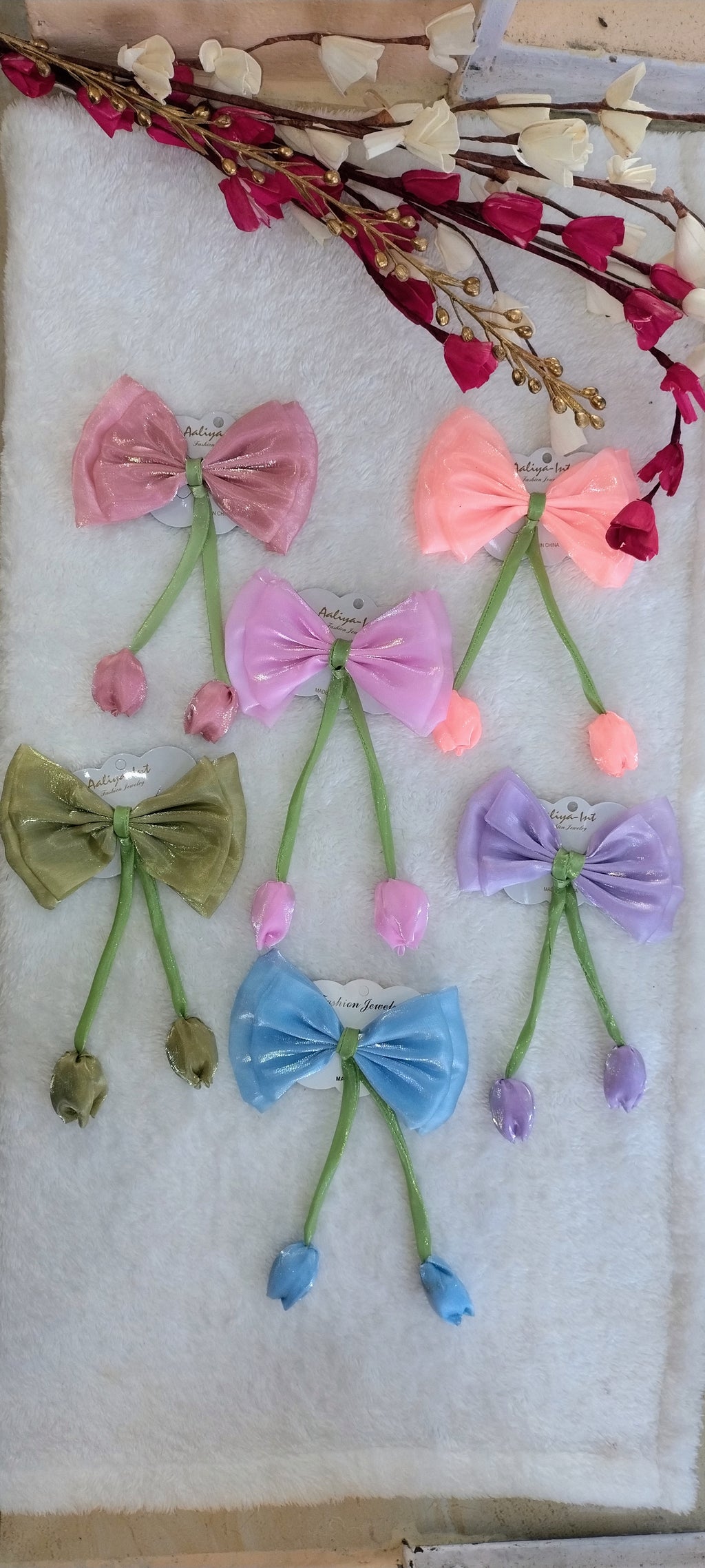 Pinterest Tulip Bow Hair Pin