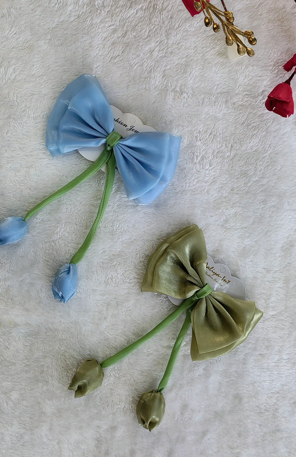 Pinterest Tulip Bow Hair Pin