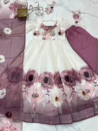 Royal Organza Silk Anarkali Set