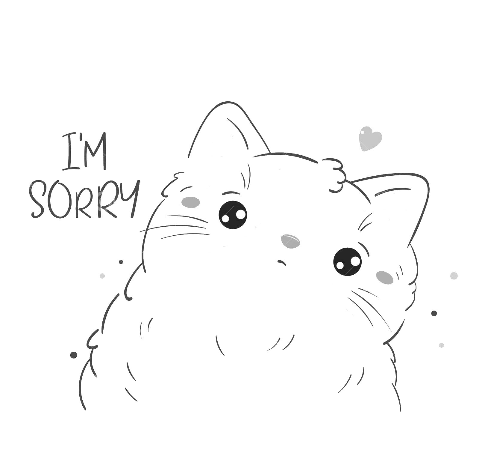 Sorry Sticker