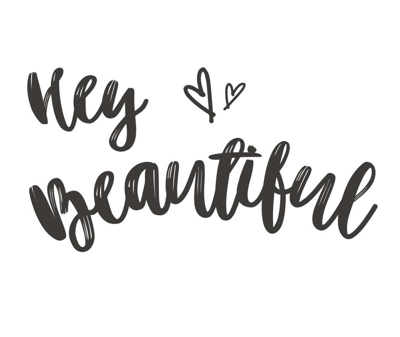Hey Beautiful Sticker
