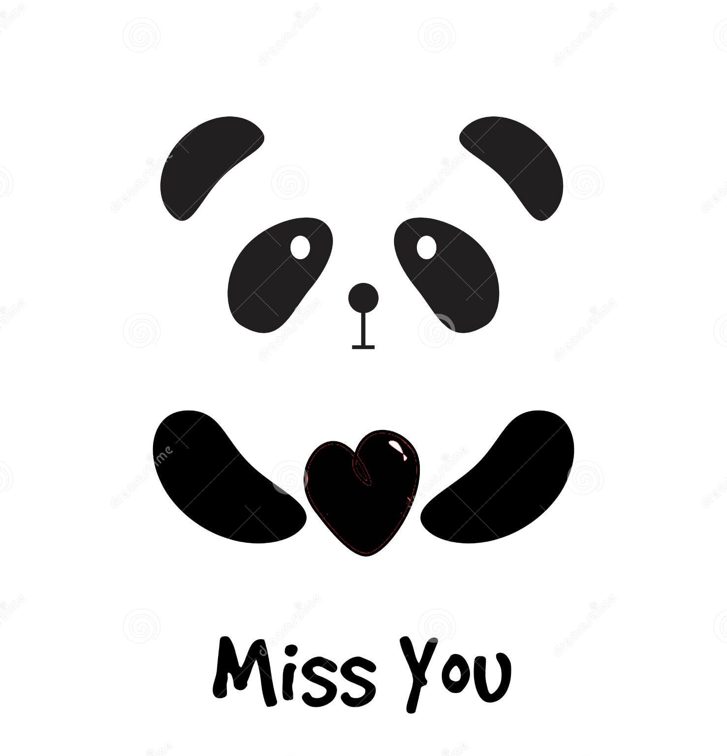 Miss you Sticker