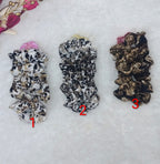 Animal Print Cotton Scrunchies