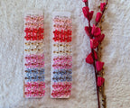 Crystal Floral clips