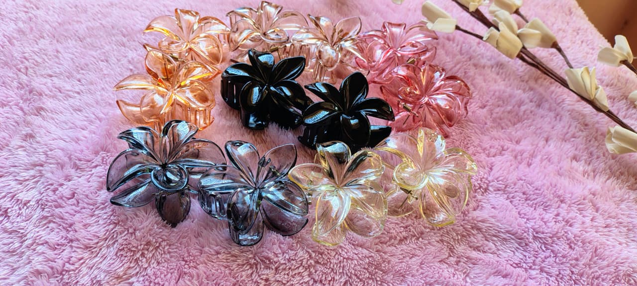 Floral Hair Clutchers