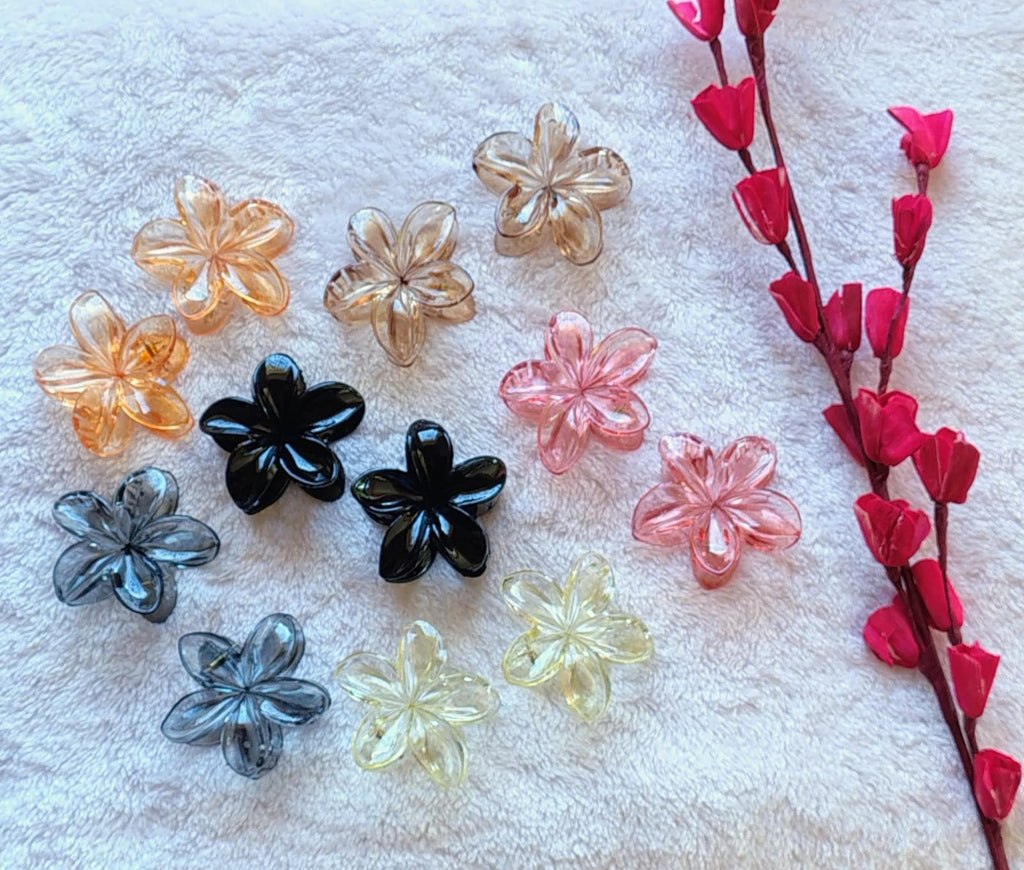 Floral Hair Clutchers