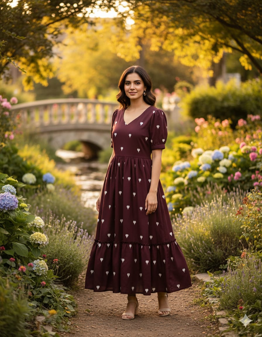 Heart gown