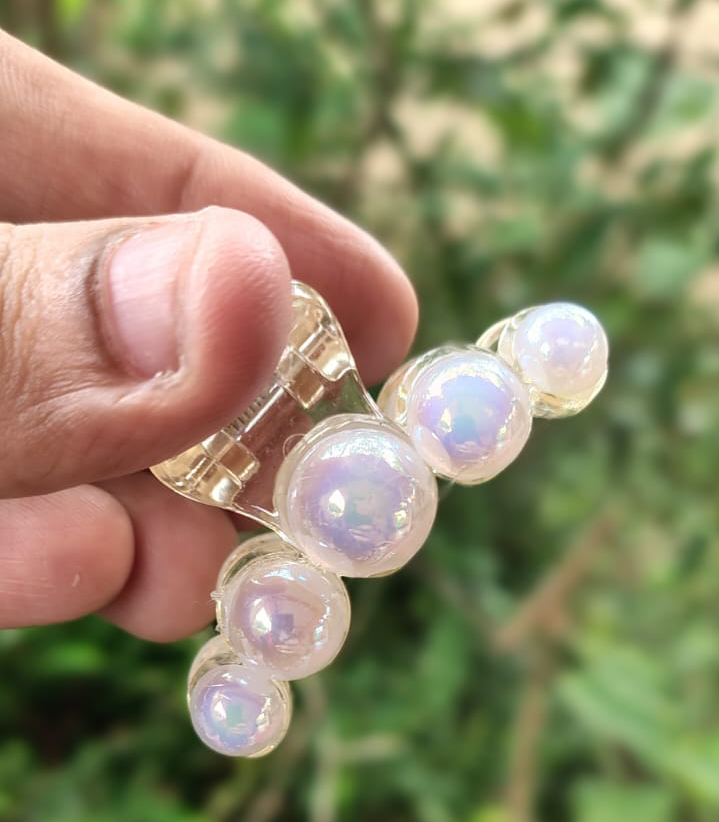 Pearl moti hair Clip