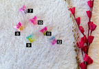 Mini Butterfly Hair Clutchers