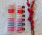 Crystal Floral clips