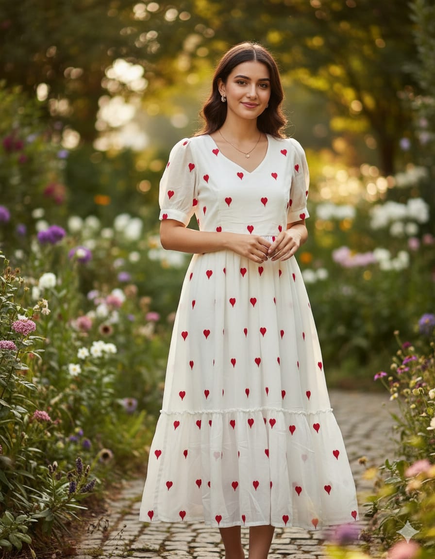 Heart gown