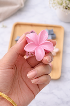 Pastel Flower Hair Clips Set
