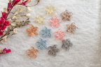 Transparent Plumeria Flower Hair Claw Clip – Medium Size