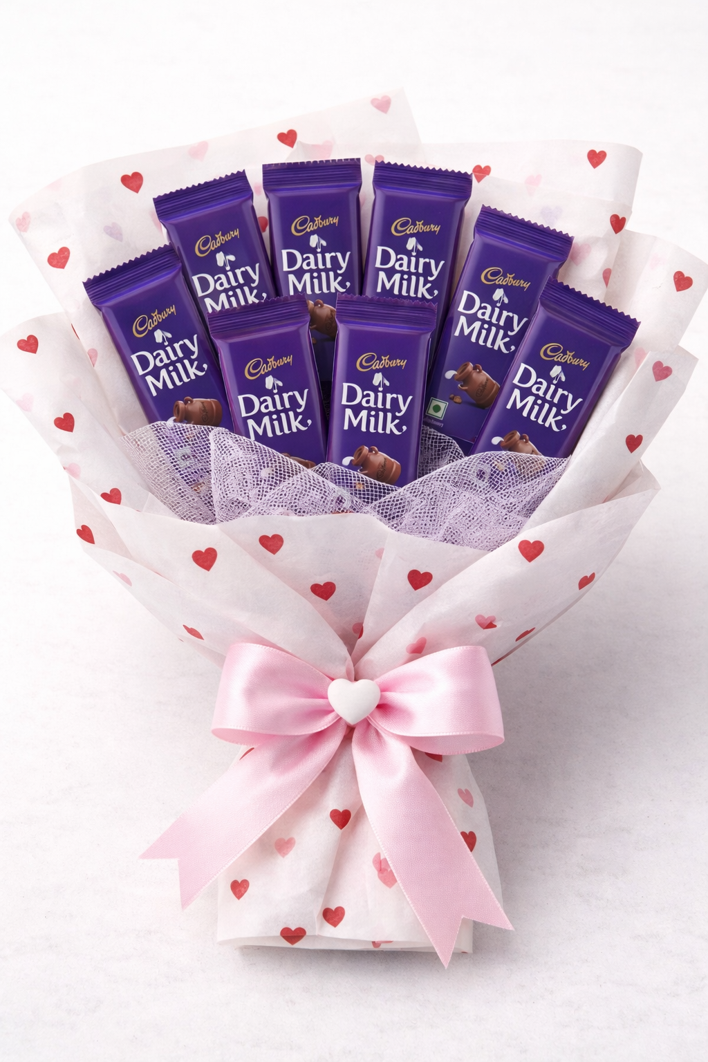 Mini Chocolate Bouquet (10 Chocolates Gift Bouquet)