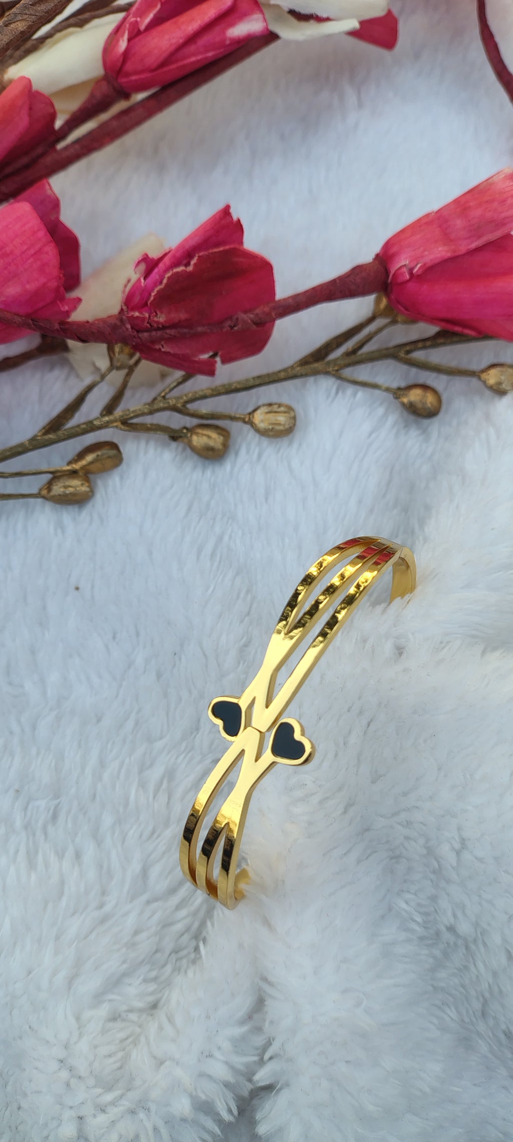 Anti-Tarnish Kada Bracelet – Premium Gold Finish