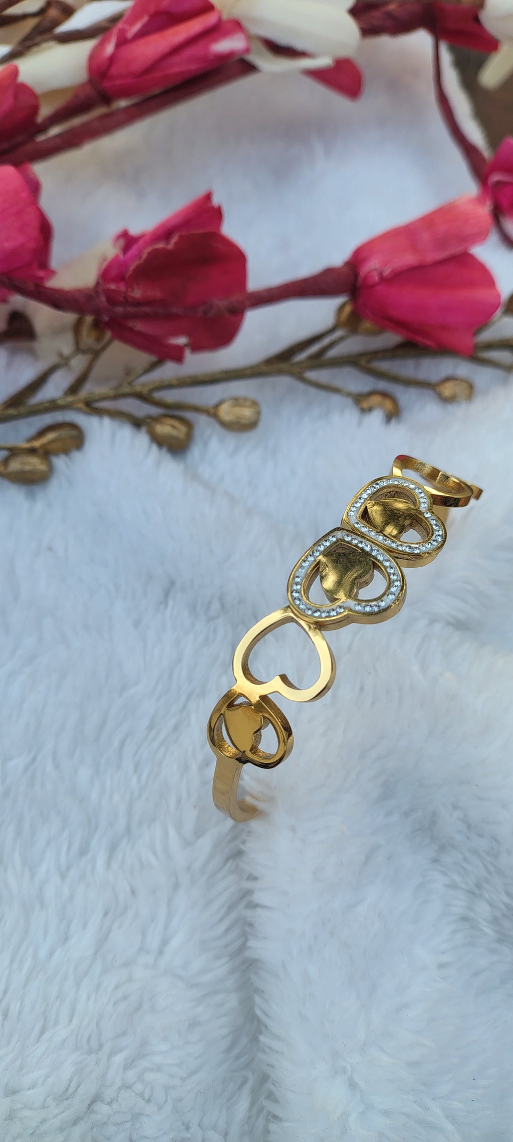 Anti-Tarnish Kada Bracelet – Premium Gold Finish