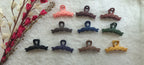 Elegant Matte Braided Hair Claw Clip