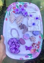 Lavender Luxe Hair Accessories Tote 💜