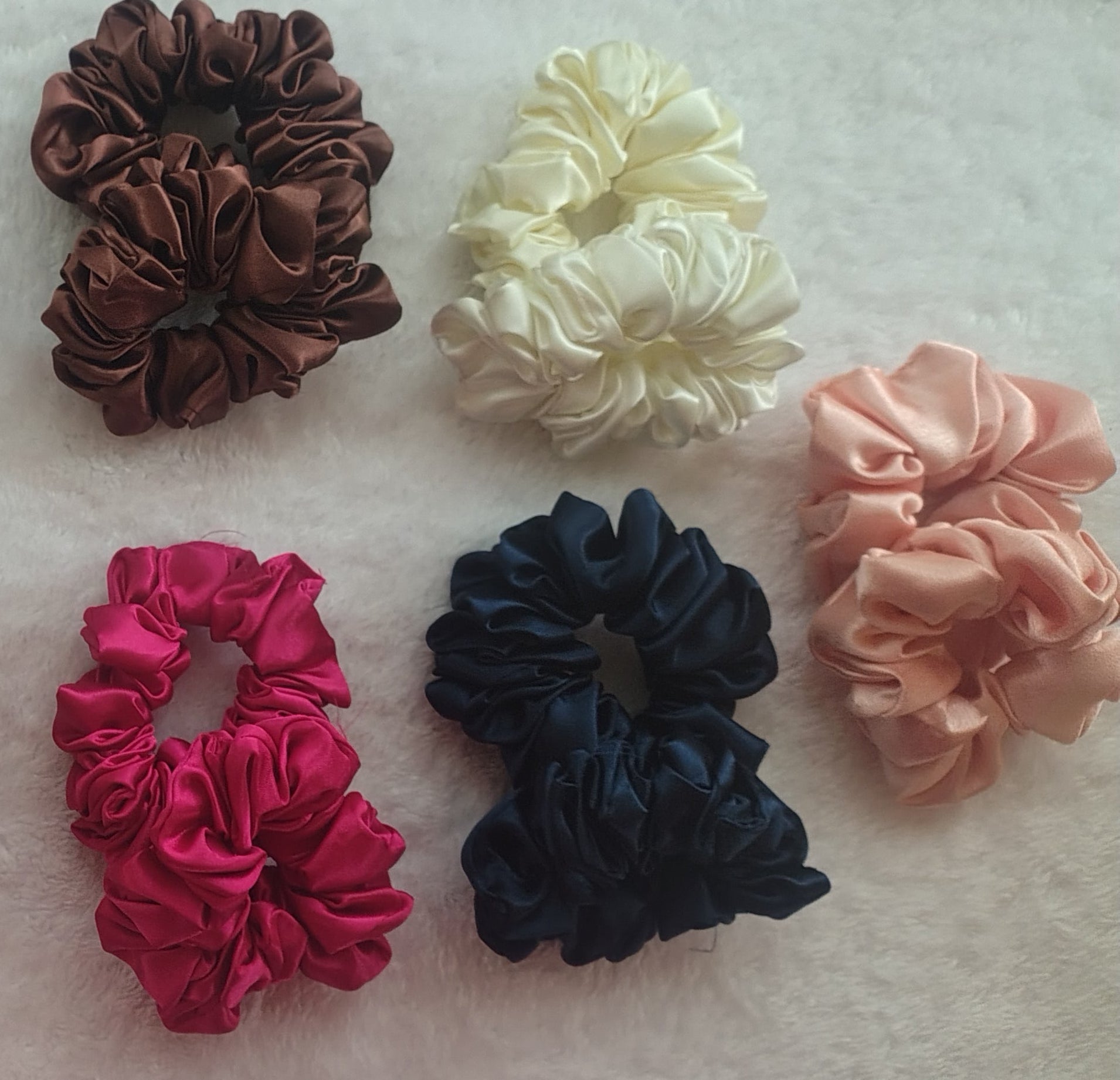 Satin Fabric Scrunchie