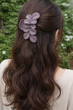 Matte Flower Hair Claw Clips – Elegant Daily Wear