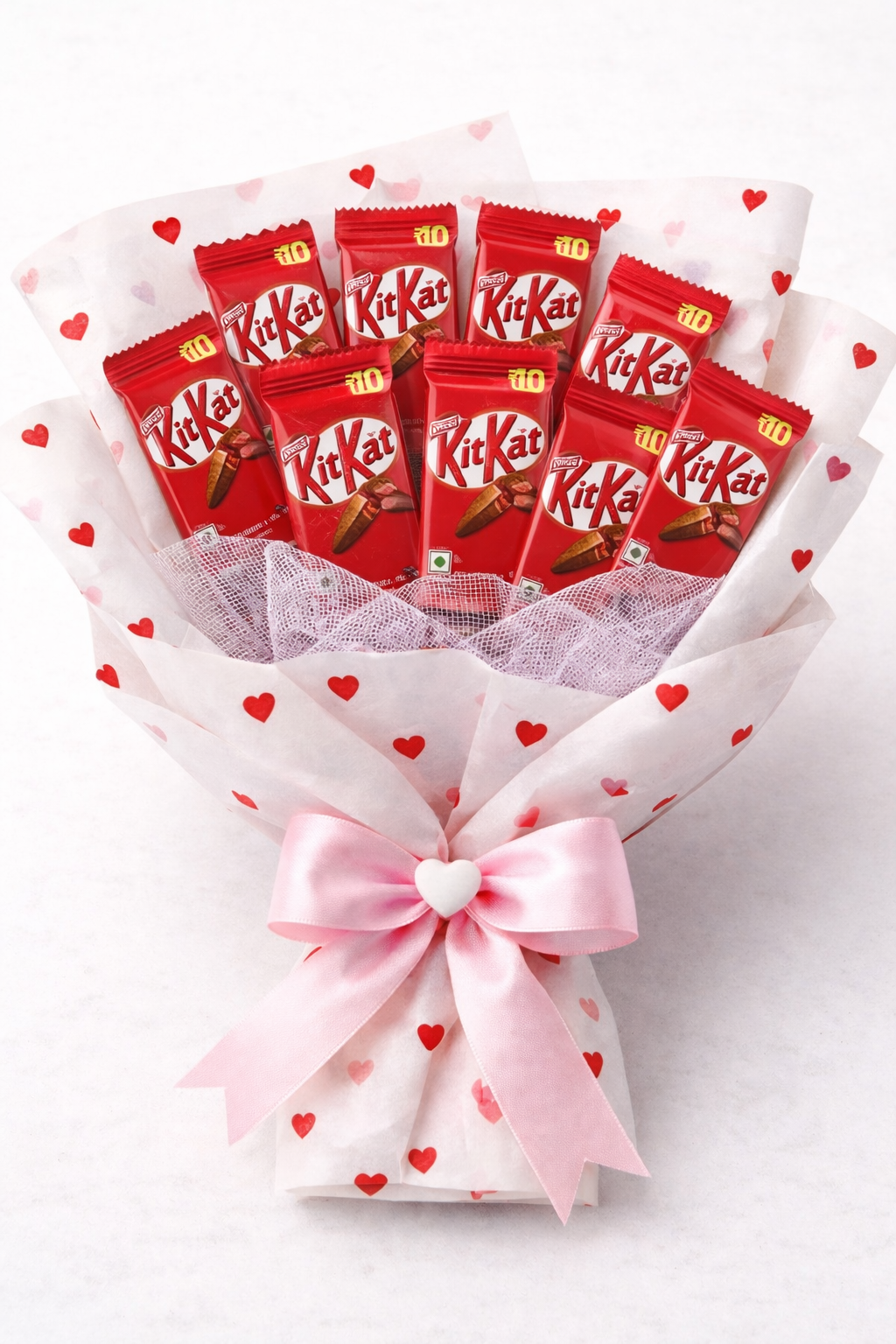 Mini Chocolate Bouquet (10 Chocolates Gift Bouquet)