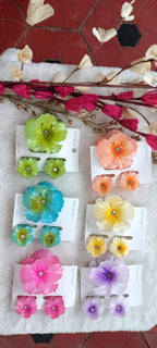 Hibiscus Family with Stone