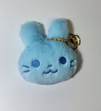 Cute Bunny Plush Mirror Keychain