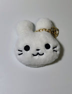Cute Bunny Plush Mirror Keychain
