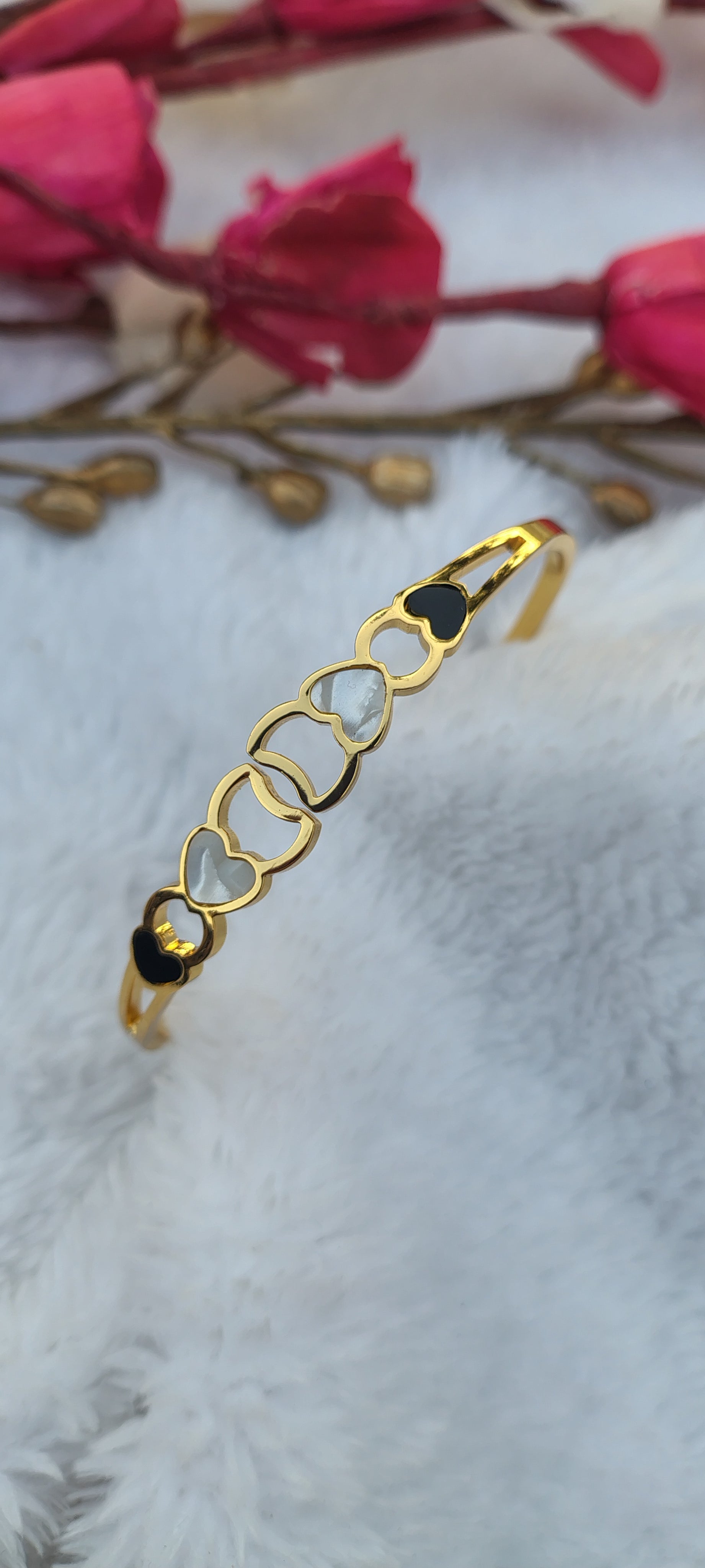 Anti-Tarnish Kada Bracelet – Premium Gold Finish