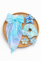 Premium Iridescent Hair Accessories Hamper for Girls
