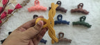 Elegant Matte Braided Hair Claw Clip