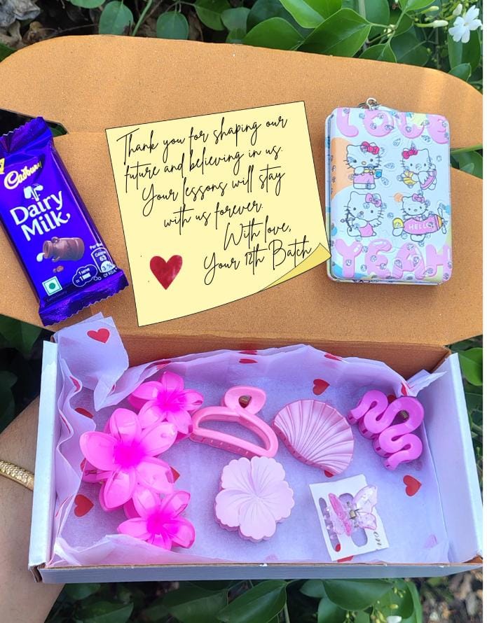 Teacher Farewell Thank You Gift Hamper – 12th STD Special