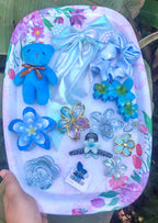 Blue Blossom Hair Accessories Hamper 💙