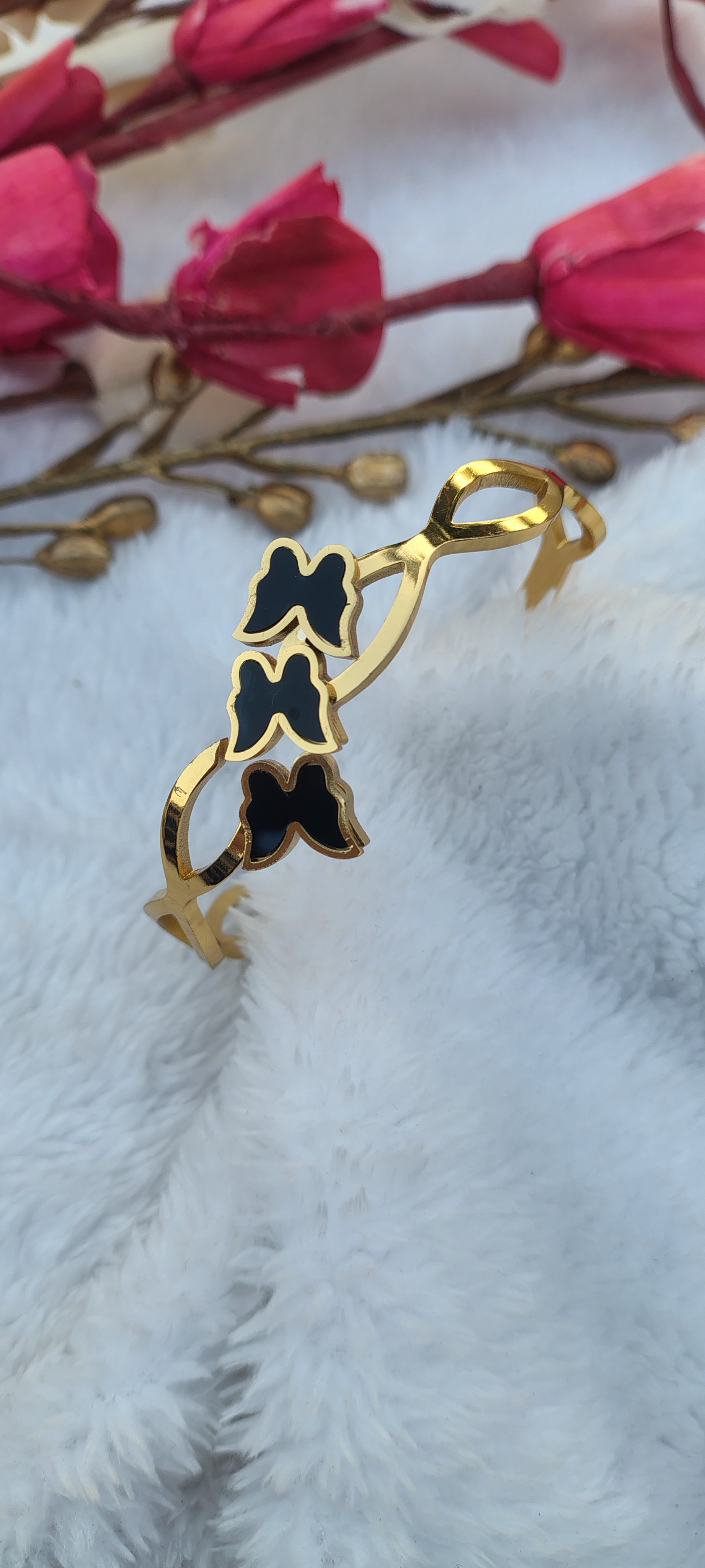 Anti-Tarnish Kada Bracelet – Premium Gold Finish