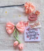 Women’s Day Bloom & Glow Hamper – Floral Gift Set for Her