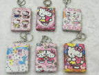 Cute Pocket Mirror with Keychain
