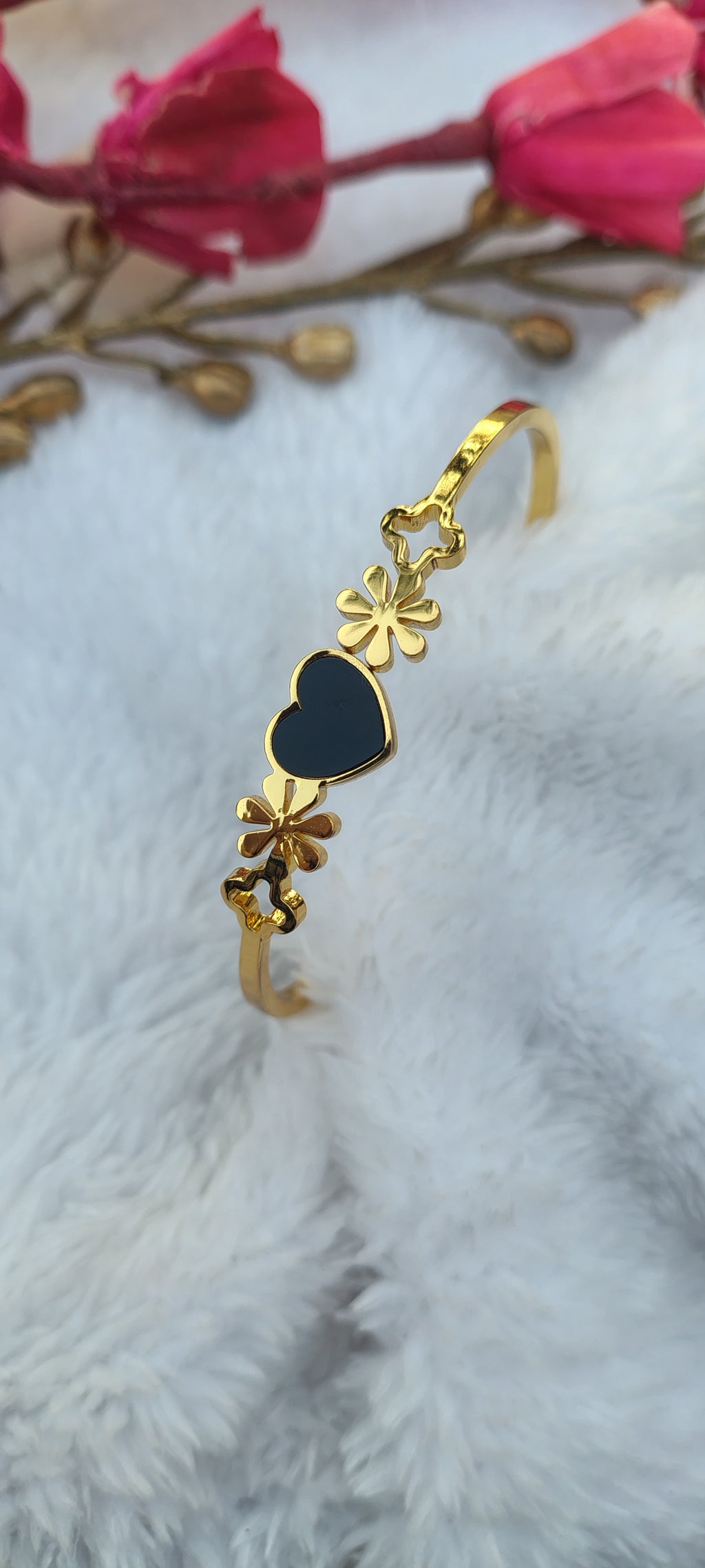 Anti-Tarnish Kada Bracelet – Premium Gold Finish