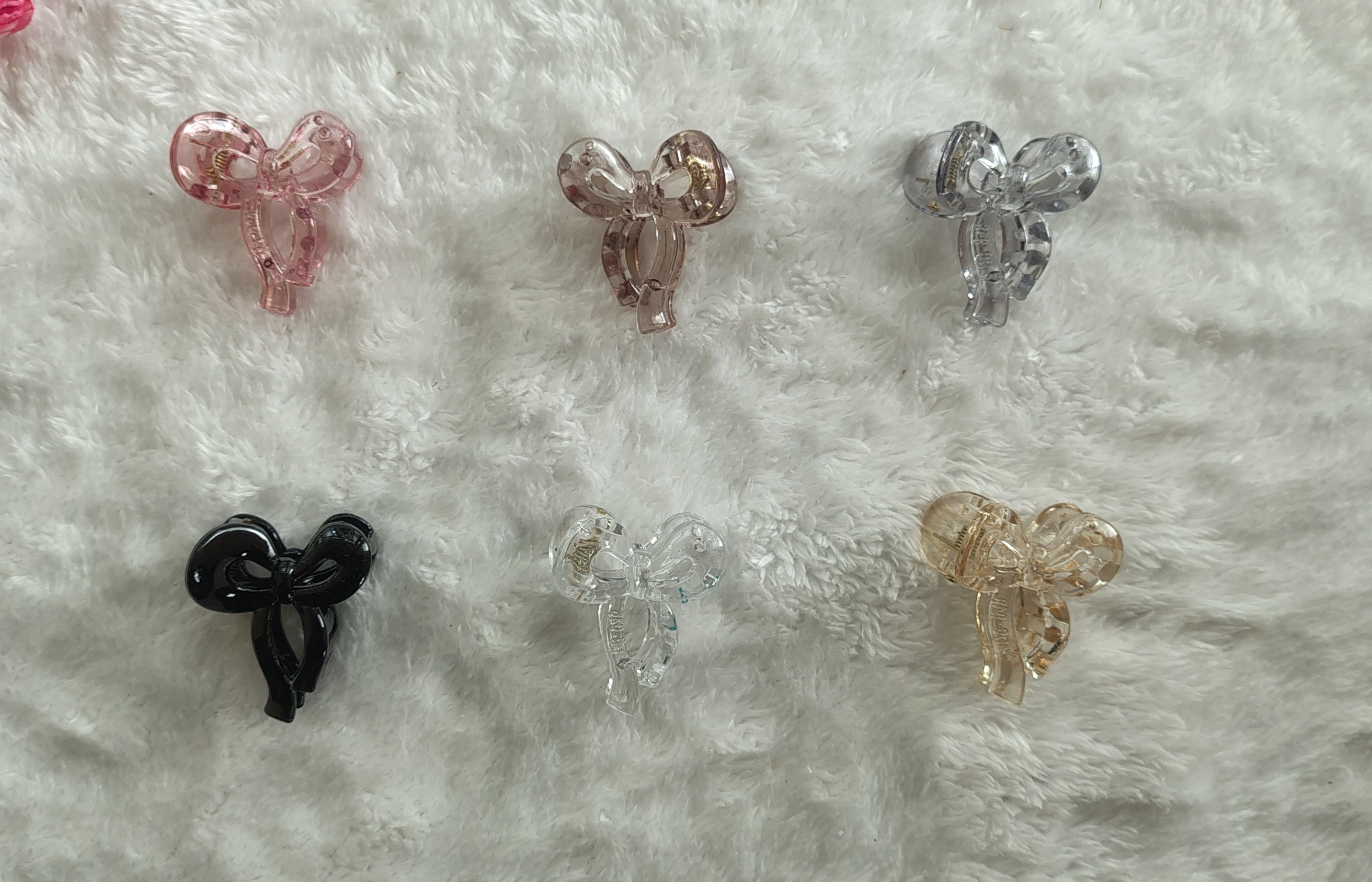 Glassy Bow clip - Small size