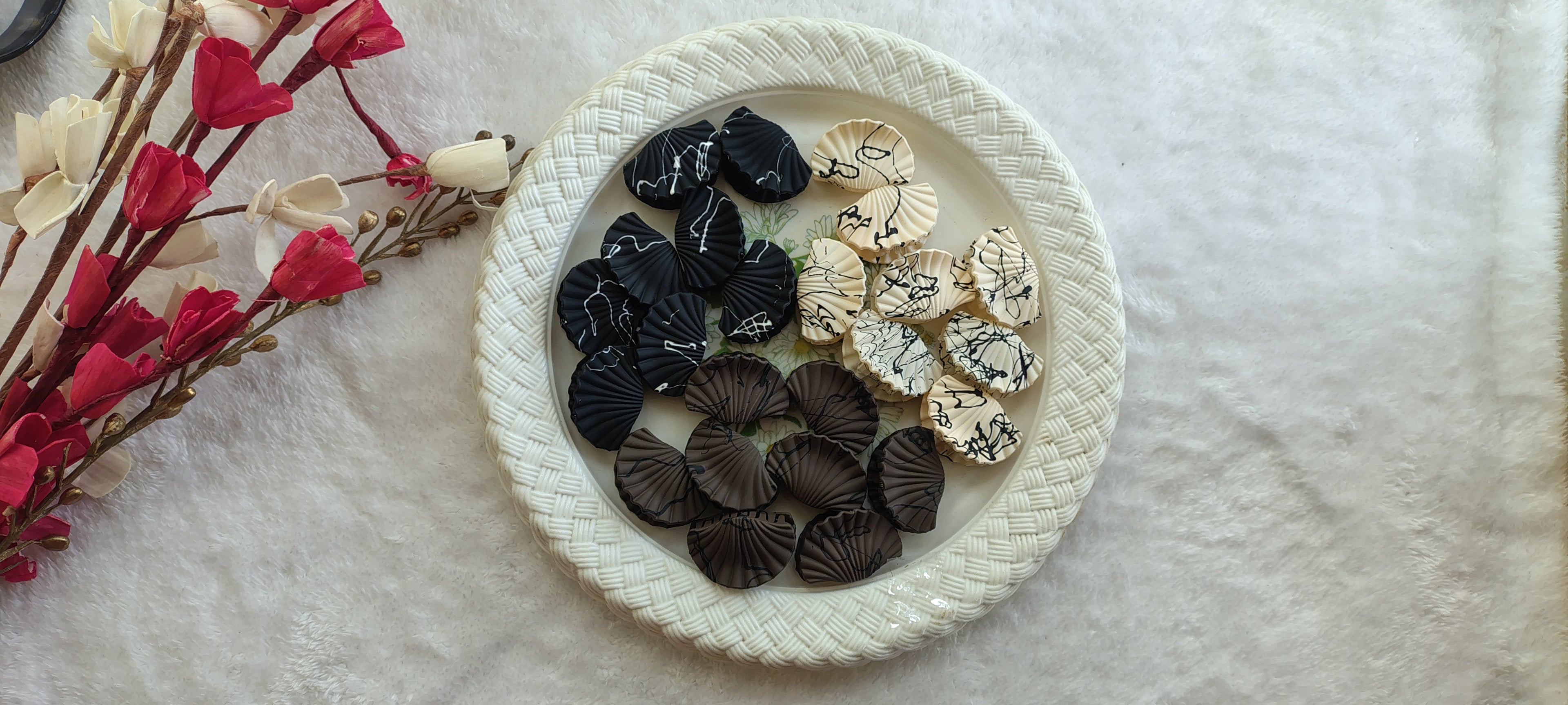 Shell Design Mini Hair Clips