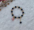 Pastel Beaded Charm Bracelet for Girls